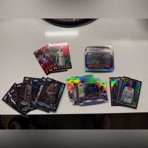 Topps Chrome 2024 Star Wars Trading Cards Lot